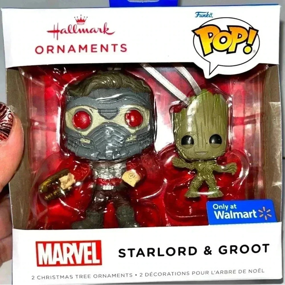 Funko Pop Star Lord and Groot Hallmark 2022 Ornament Set
NIB, holiday 🎄 … - Picture 1 of 2